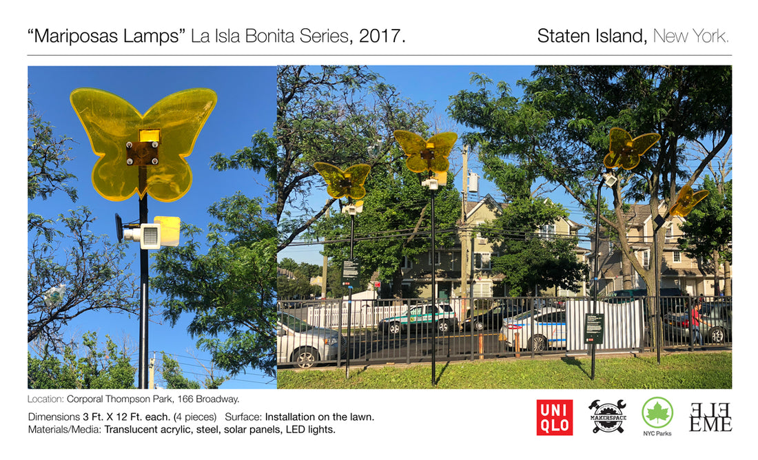 Mariposas Lamps at Corporal Thompson Park - Location #2